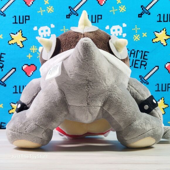 Super Mario Bros Morton Koopa Jr. 8" Sanei Nintendo Collectible Plush NWT - Picture 3 of 7